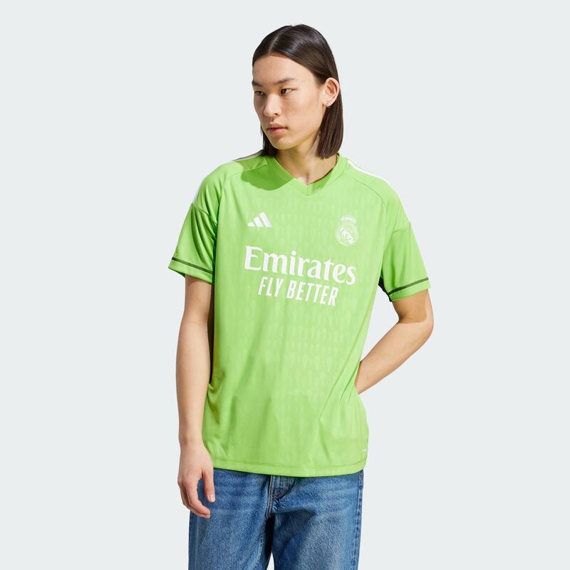 Camiseta adidas Real Madrid portero niño 23-24 verde