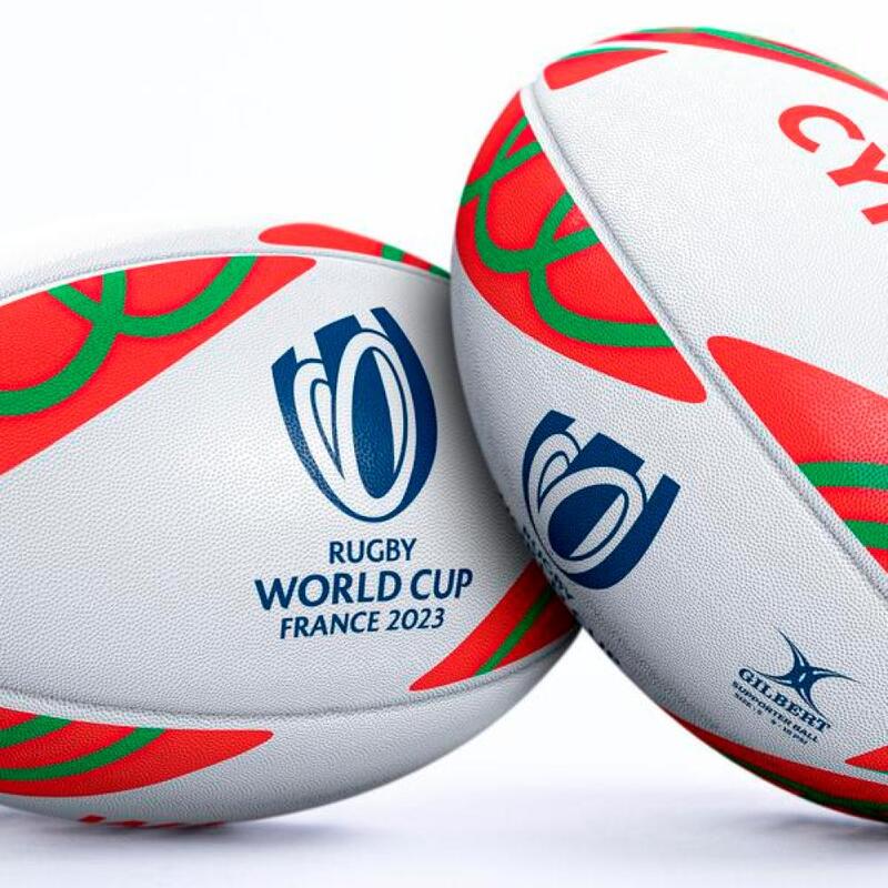 Ballon de Rugby Gilbert Coupe du Monde 2023 Supporter Pays de Galles