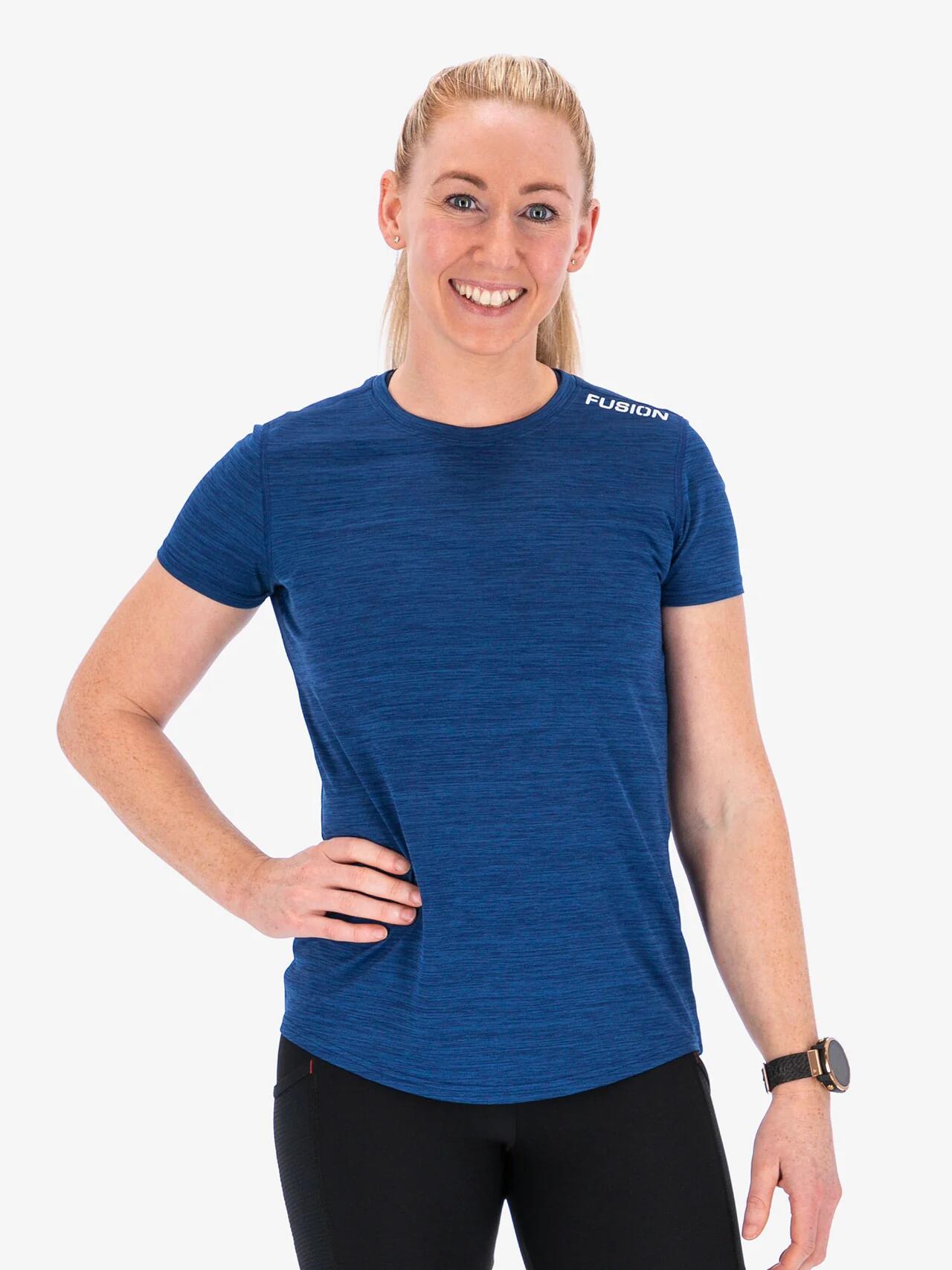 Fusion hardloopshirt dames 4/7