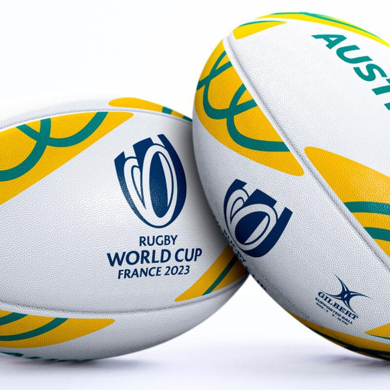 Pallone da rugby Gilbert 2023 Sostenitore Coppa del Mondo Australia