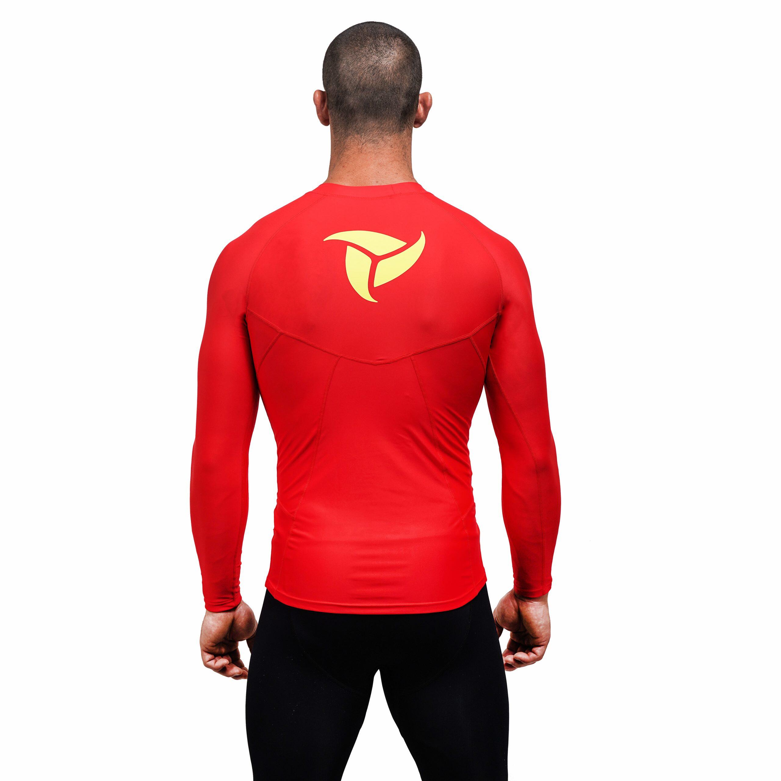 Rashguard adulte sports nautiques manches longues protection UV 6/6