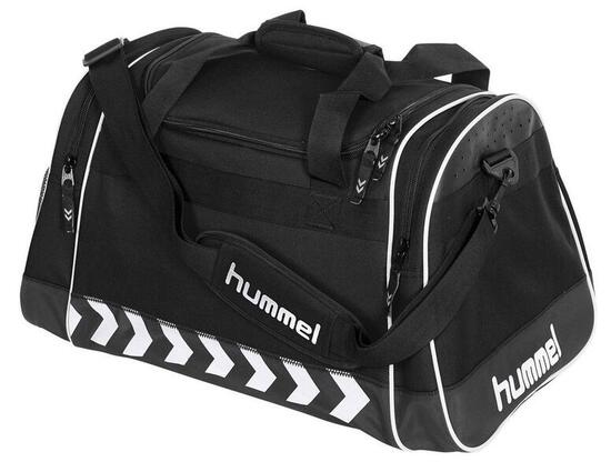 Hummel Milford (M) sac de sport avec poches latérales - noir