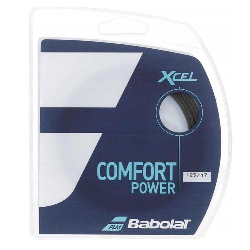 Naciąg tenisowy Babolat XCel Comfort Power set. czarny 1,25 mm