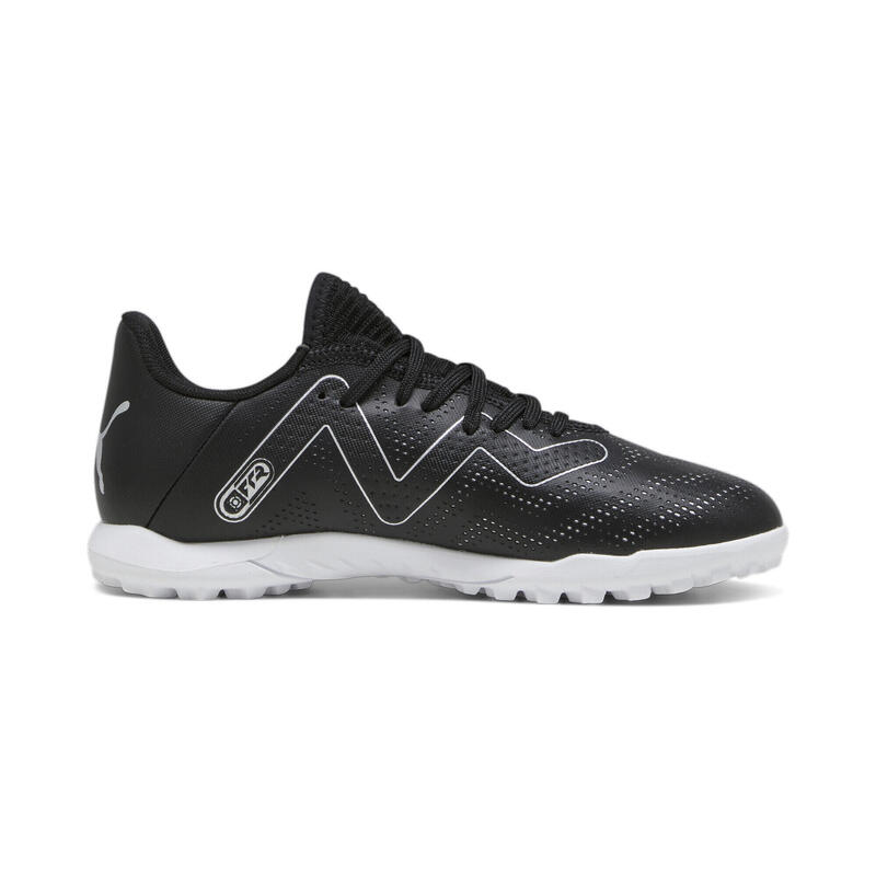 FUTURE PLAY TT Fußballschuhe Jugendliche PUMA Black Silver Metallic