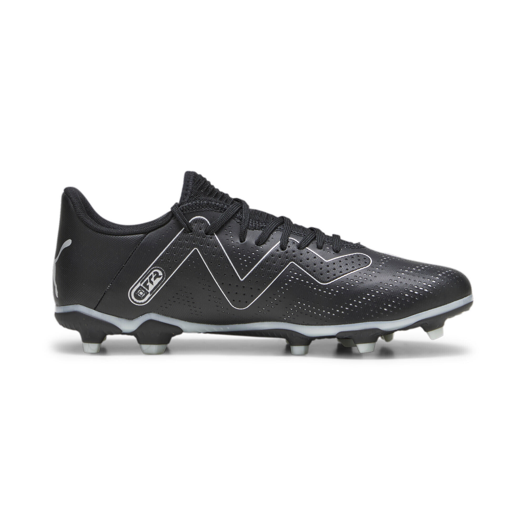 FUTURE PLAY FG/AG Fußballschuhe Herren PUMA Black Silver Metallic 7/7