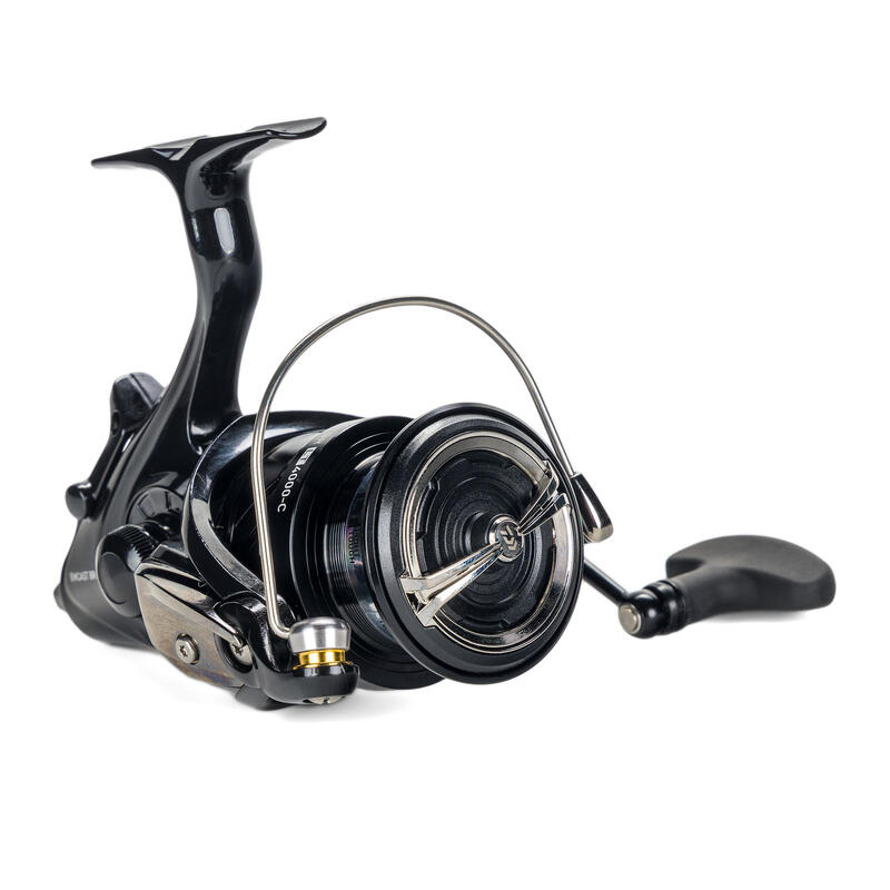 Carp Reel daiwa emcast br 19 Negro