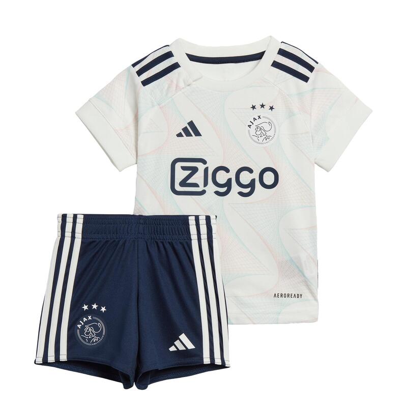 Miniconjunto segunda equipación Ajax 23/24