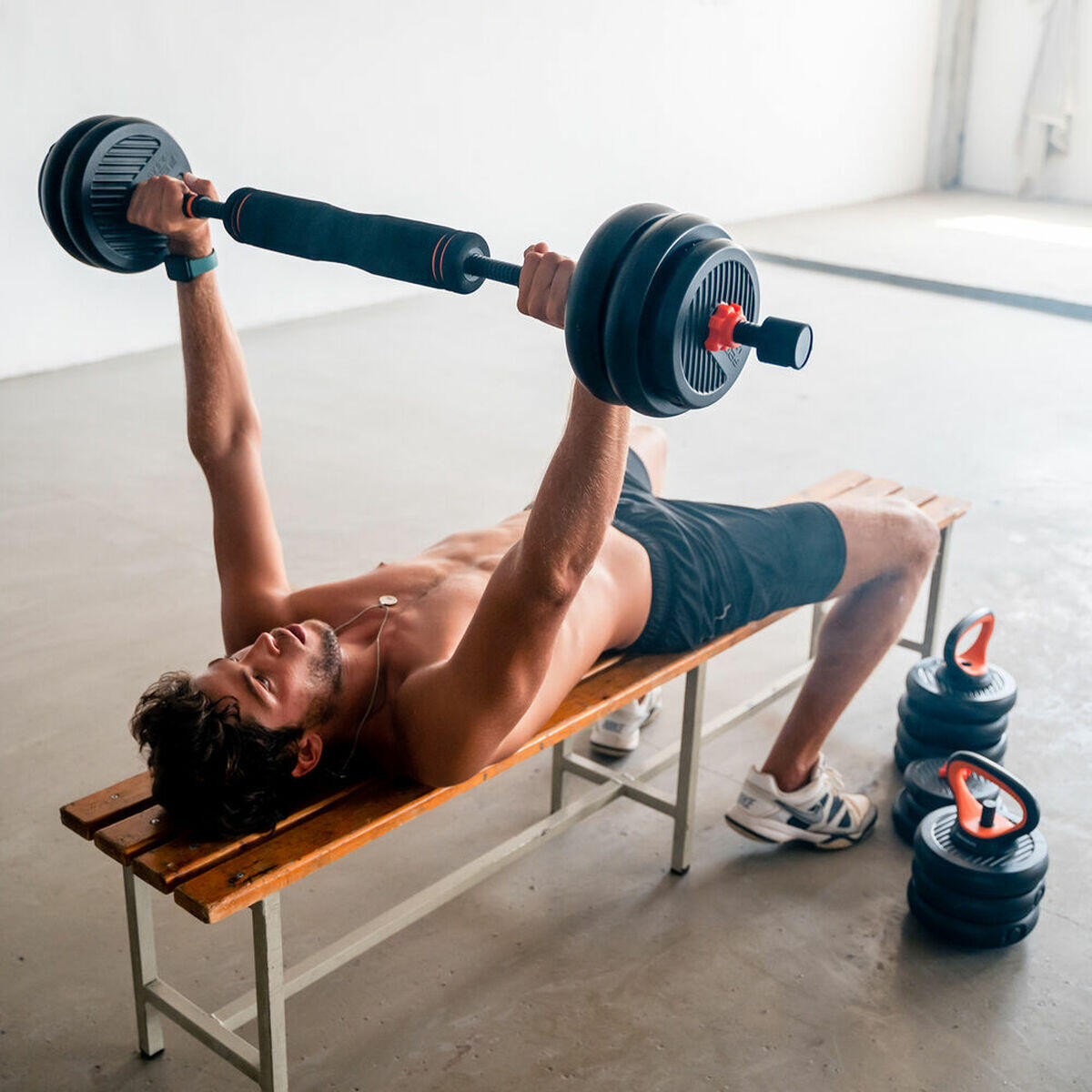 Set Hantel + Stange + Kettlebell Xiaomi Fed 20 kg 6/7