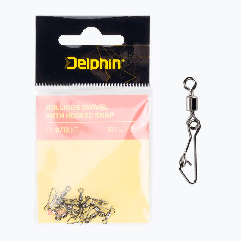 Delphin Rollings Girelle Con Moschettone Ad Aggancio 10 pz