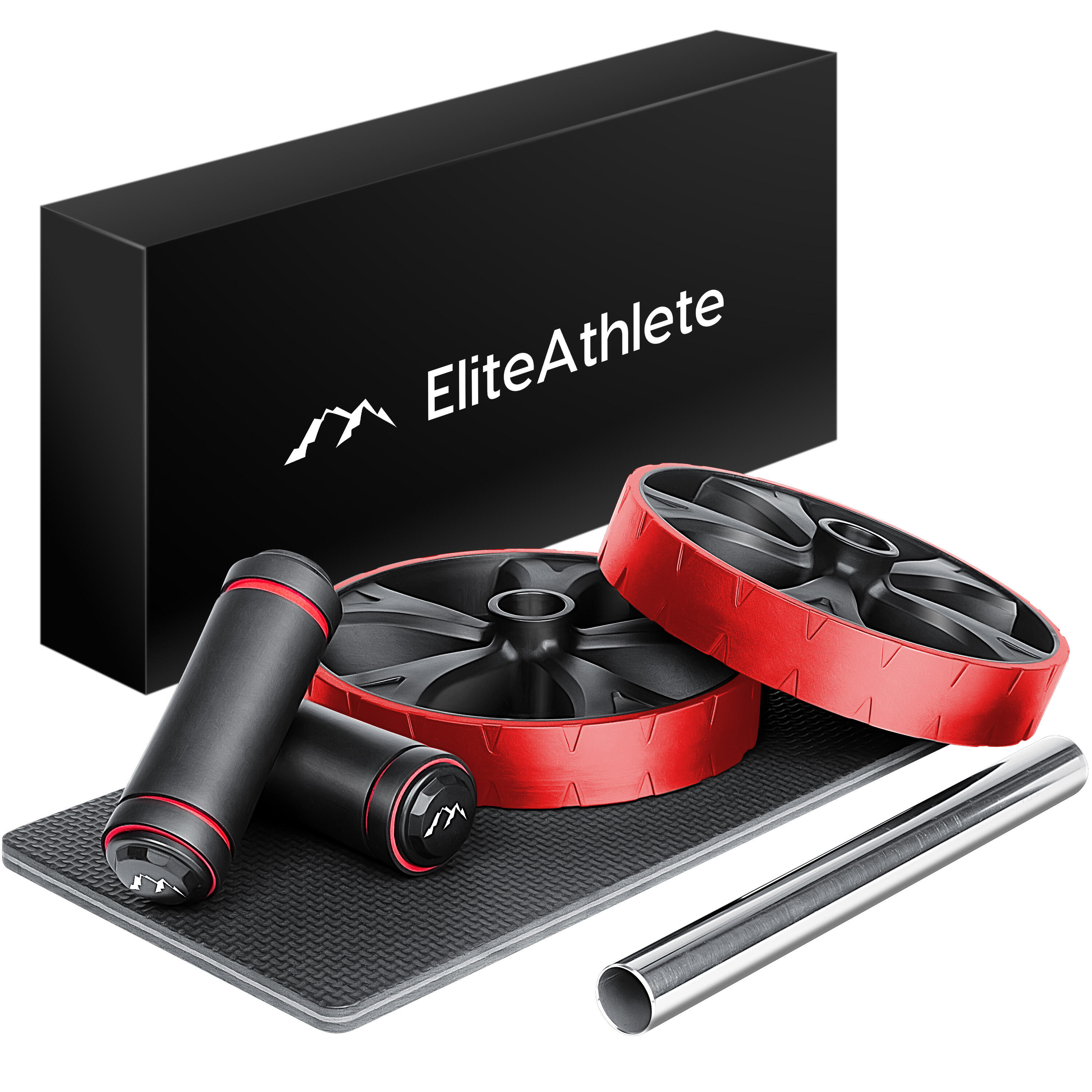 EliteAthlete® Buiktrainer - Roulette Abdominaux - AB Wheel - Rouleau Abdo 7/7