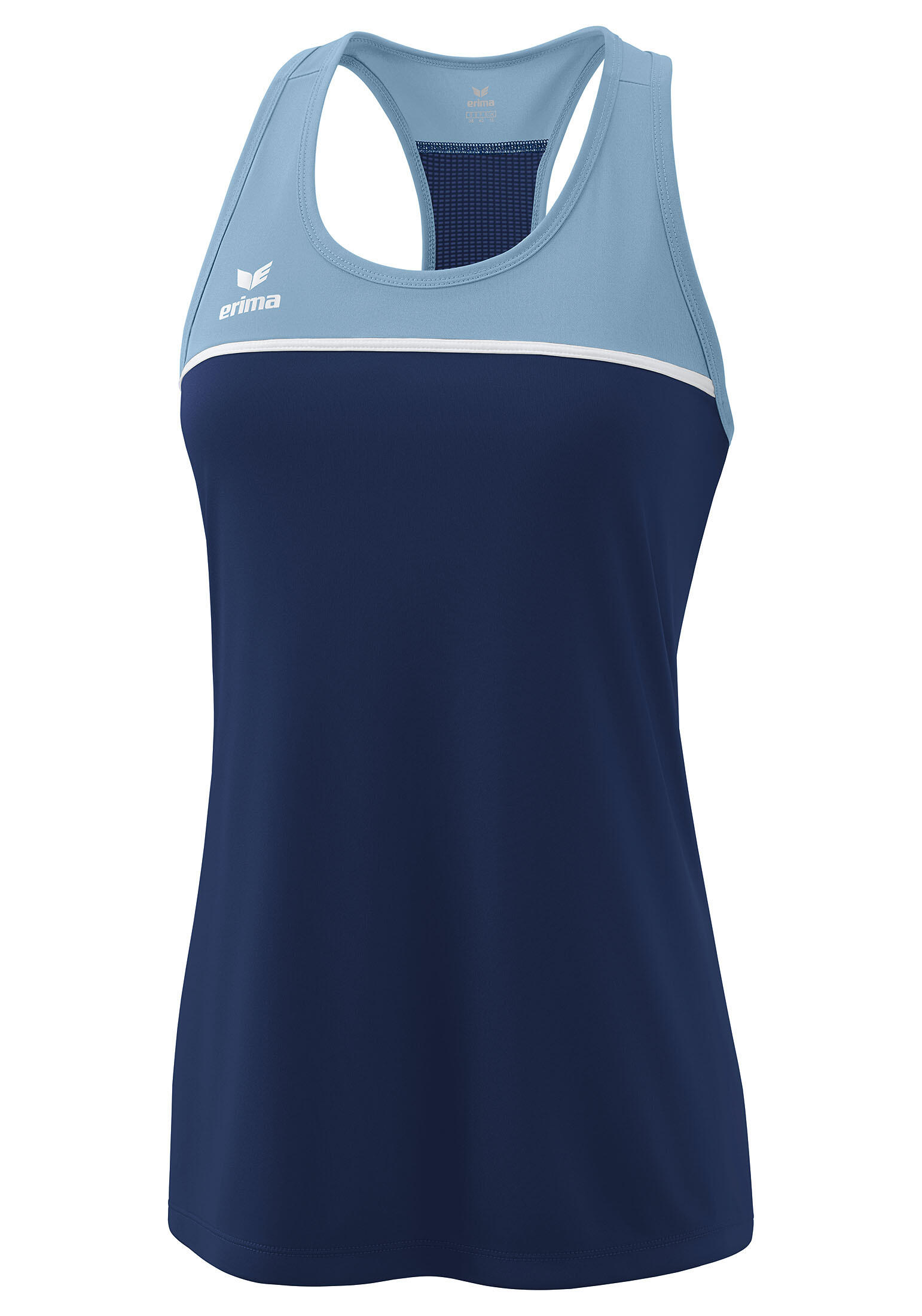 Erima Change By Erima tanktop New Navy/vervaagd denim/wit 5/6