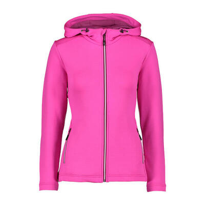 CMP Damen-Kapuzenjacke aus Stretch Performance Fleece