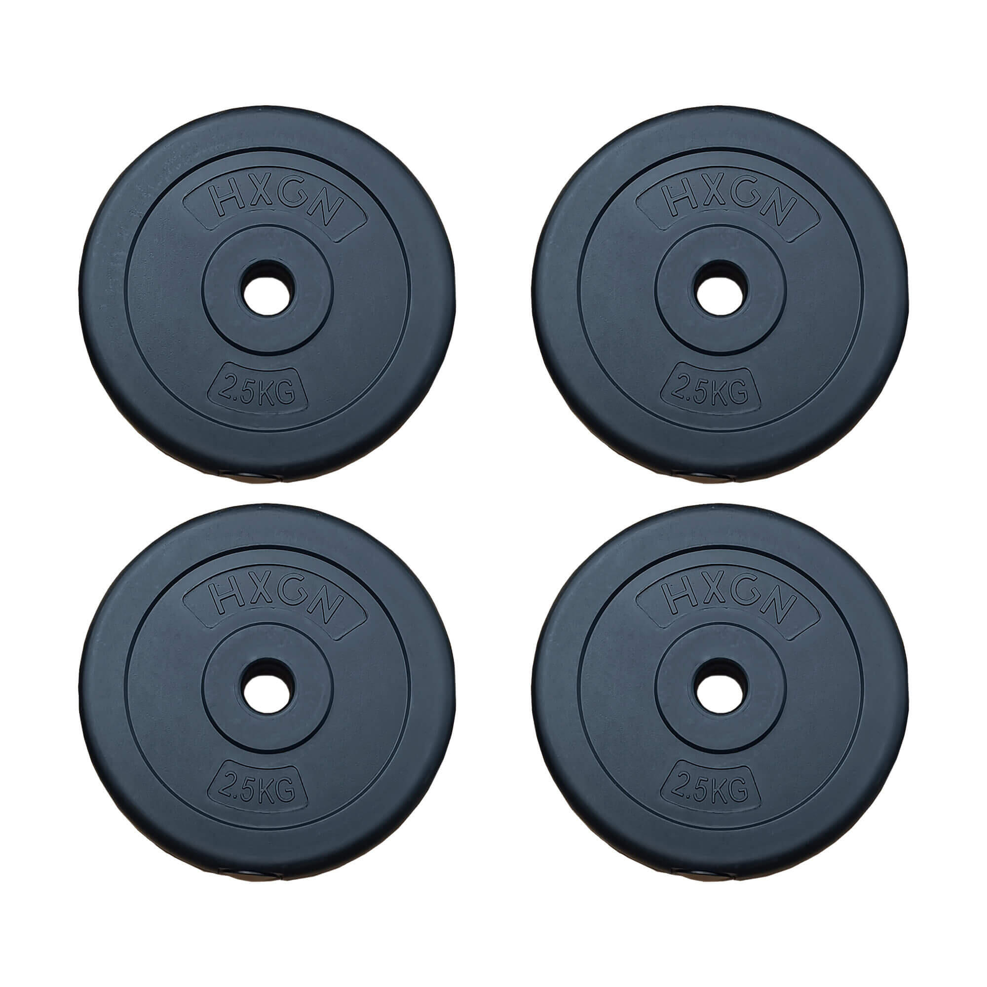 HXGN HXGN 4 x 2.5kg Standard 1" Weight Plates