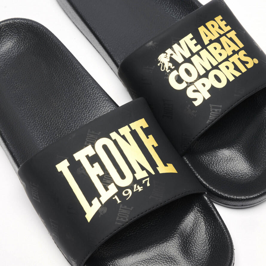 Leone1947 Chinelo de Chuveiro DNA Preto 44 Unissexo 4/7