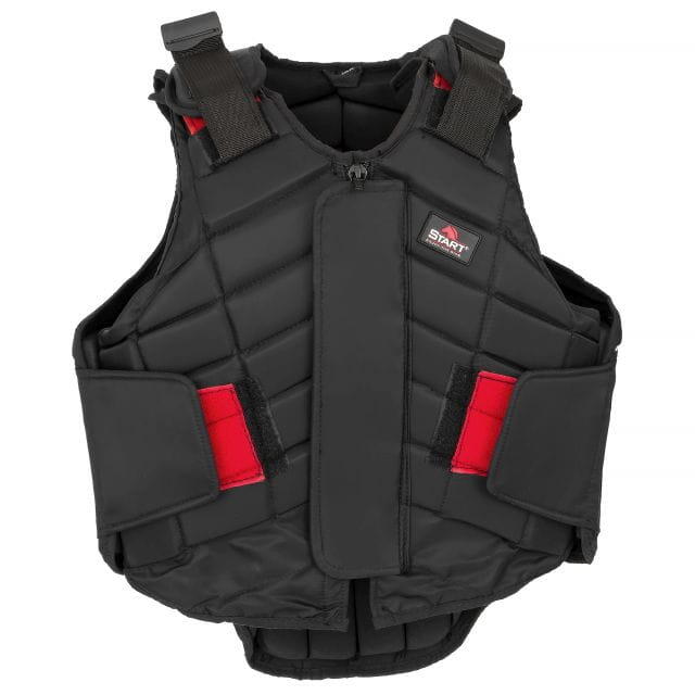 Start - Gilet De Protection Équitation Adulte - Gilet Sécurité Cavalier - Noir - 42 M/l - Decathlon