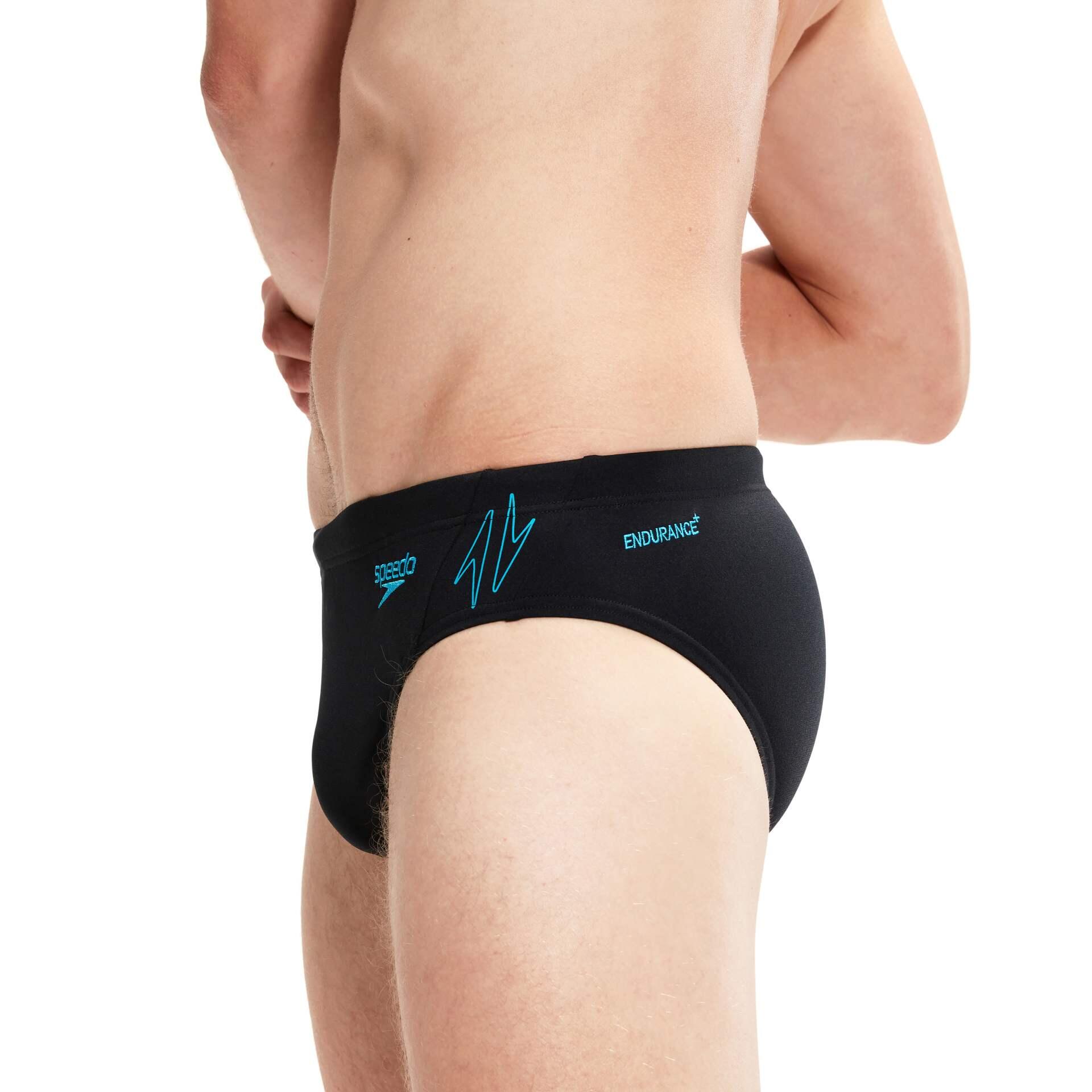 Men's Hyper Boom Splice Brief Black/Blue 4/5