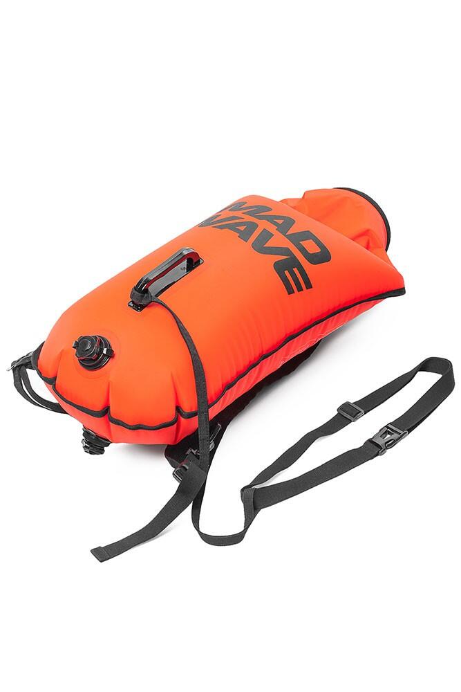 Bóia insuflável para natação em águas abertas DRY BAG Laranja 5/6