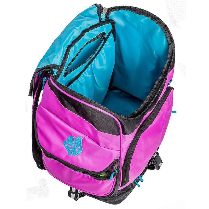 Mochila para natação MAD TEAM Rosa 40L