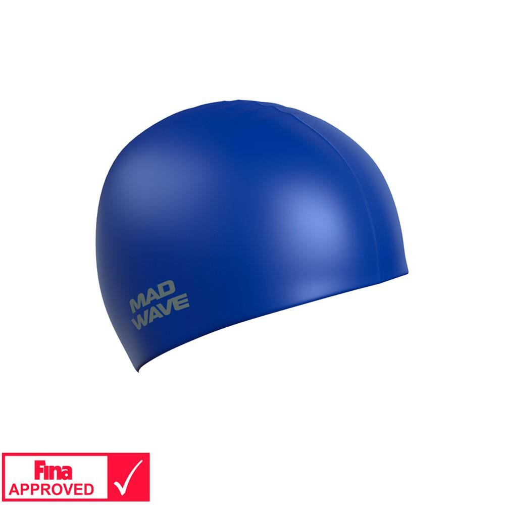 Touca de natação intensive silicone solid azul