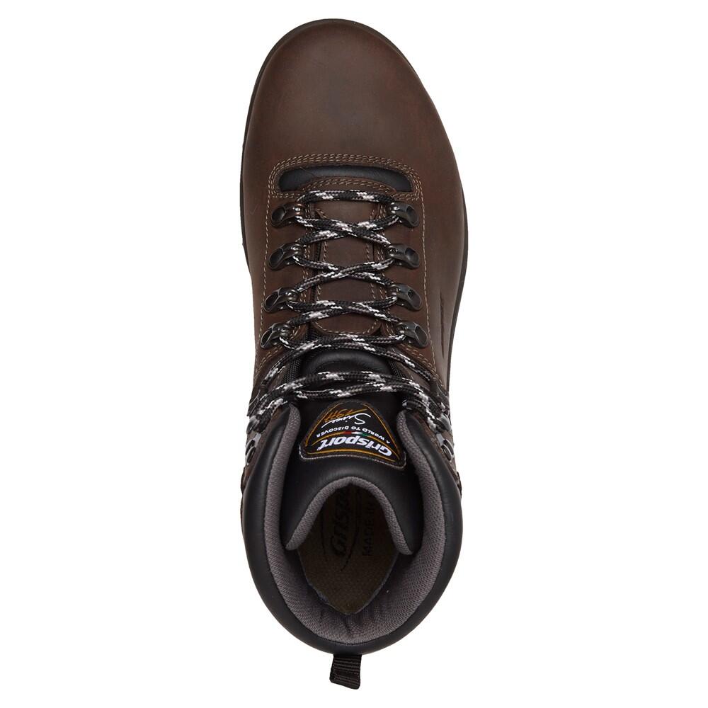 Scilla Wandelschoen Dames leren hoge wandelschoenen Brown 4/5