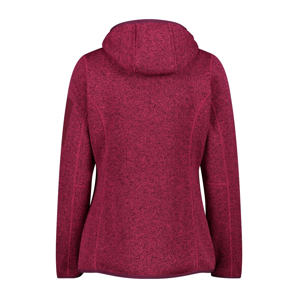 CMP Damen Jacke Knitted Melange Hoody 3H19826 2/5