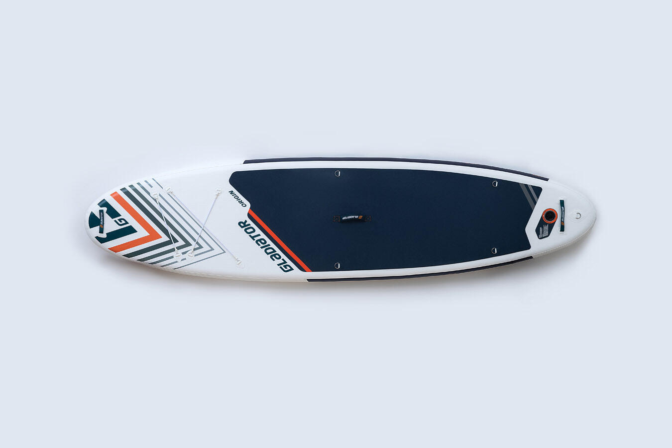 Gladiator Origin All Round 10’6 x 32” x 4.7 All Round Paddle Board - White 2/6