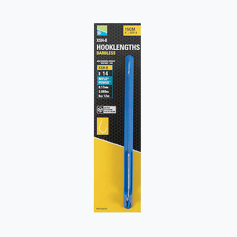 Preston Innovations XSH-B Hooklengths 6"/15cm methode leaders