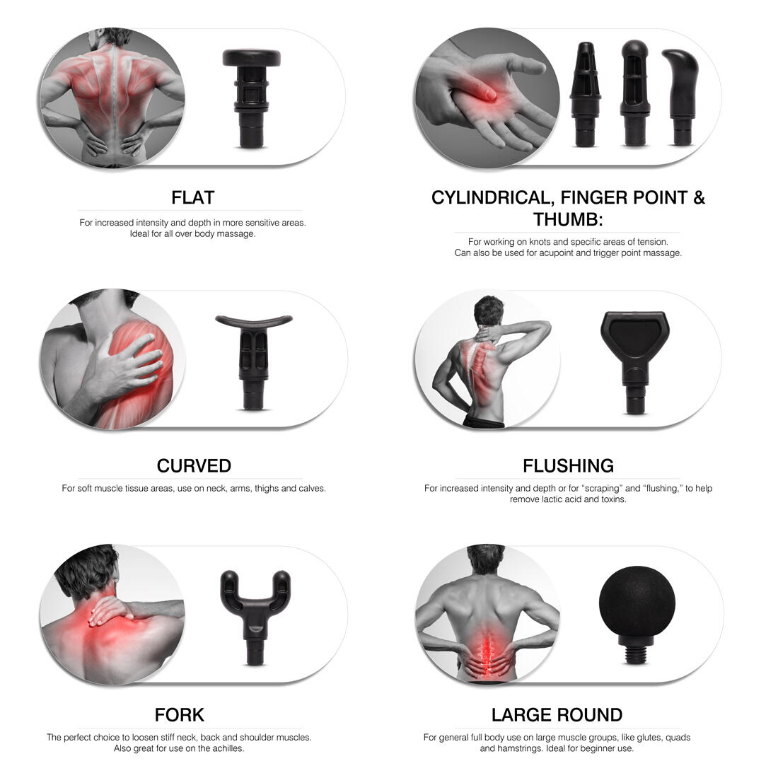 Bodi-Tek Sports Percussion Massage Gun with Lateral Action Massage Belt 7/8