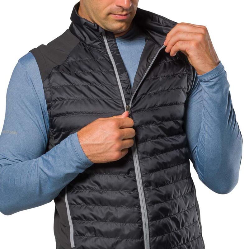 Gilet Hybride Hommes - Running - Navigator NOIR