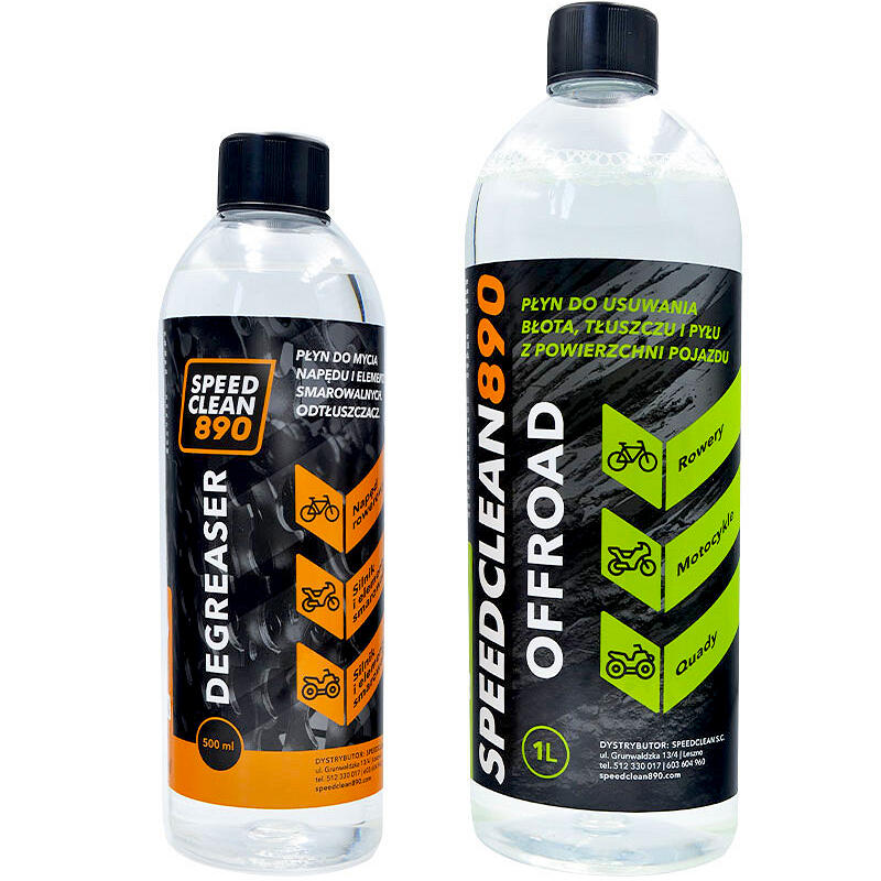 Zestaw do czyszczenia roweru Speedclean890 Offroad 1l + Degreaser 0,5l