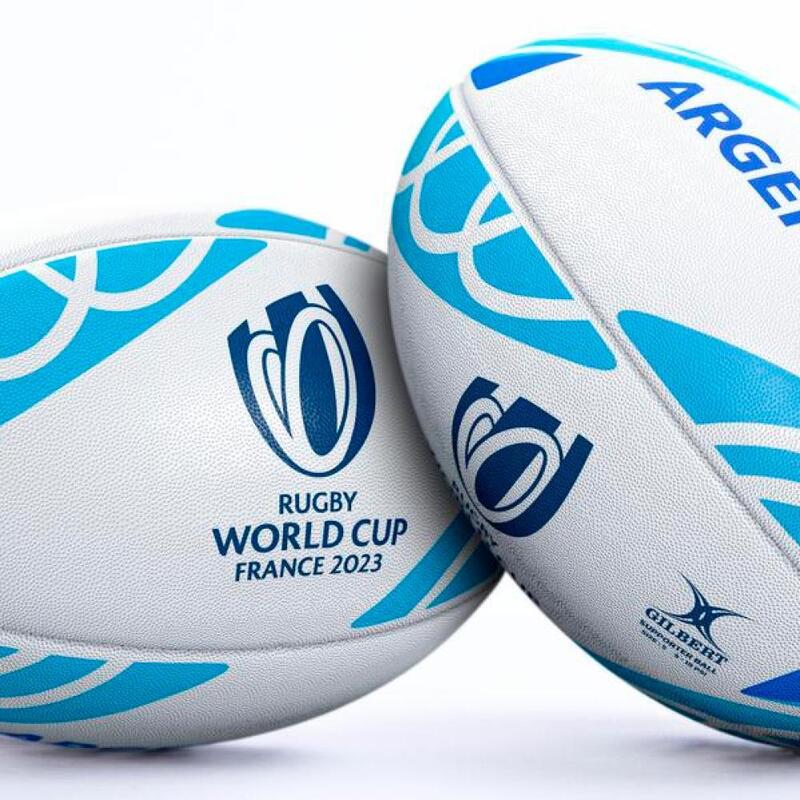 Ballon de Rugby Gilbert Coupe du Monde 2023 Supporter Argentine
