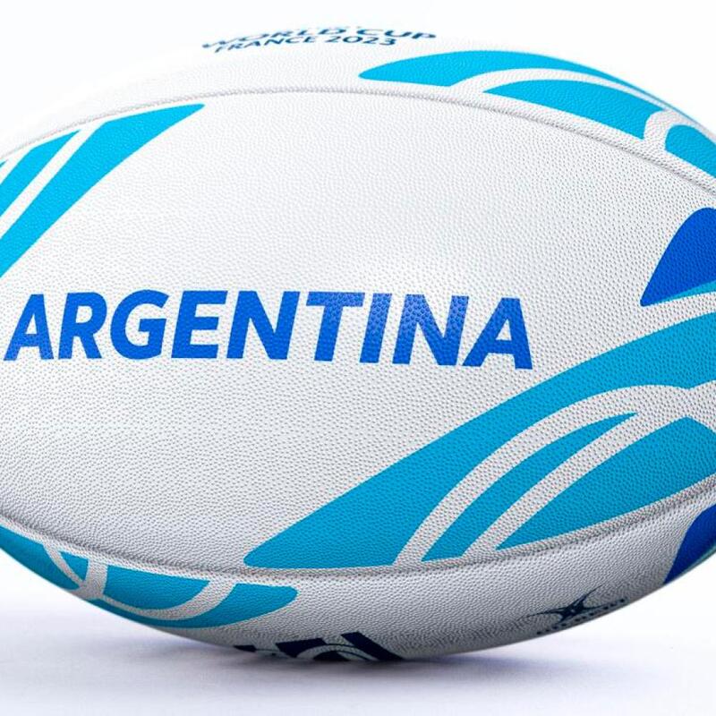 Ballon de Rugby Gilbert Coupe du Monde 2023 Supporter Argentine