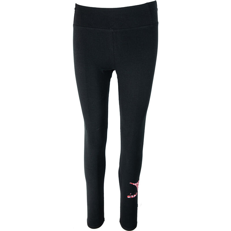 Sportleggings Diadora Leggings Lush, Fekete, Nők