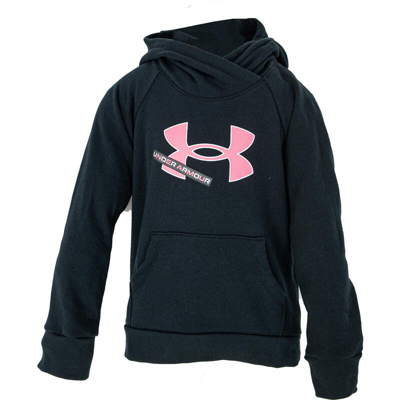 Hanorac copii Under Armour Rival Fleece Logo, Negru