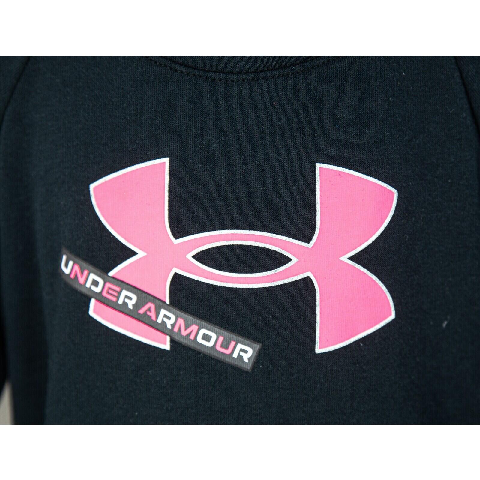 Capuche Under Armour Rival Fleece Logo, Noir, Enfants 4/5