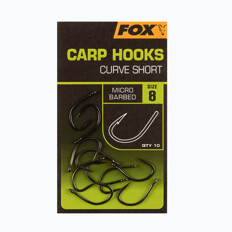Fox International Curve Shank Hooks Short Carps