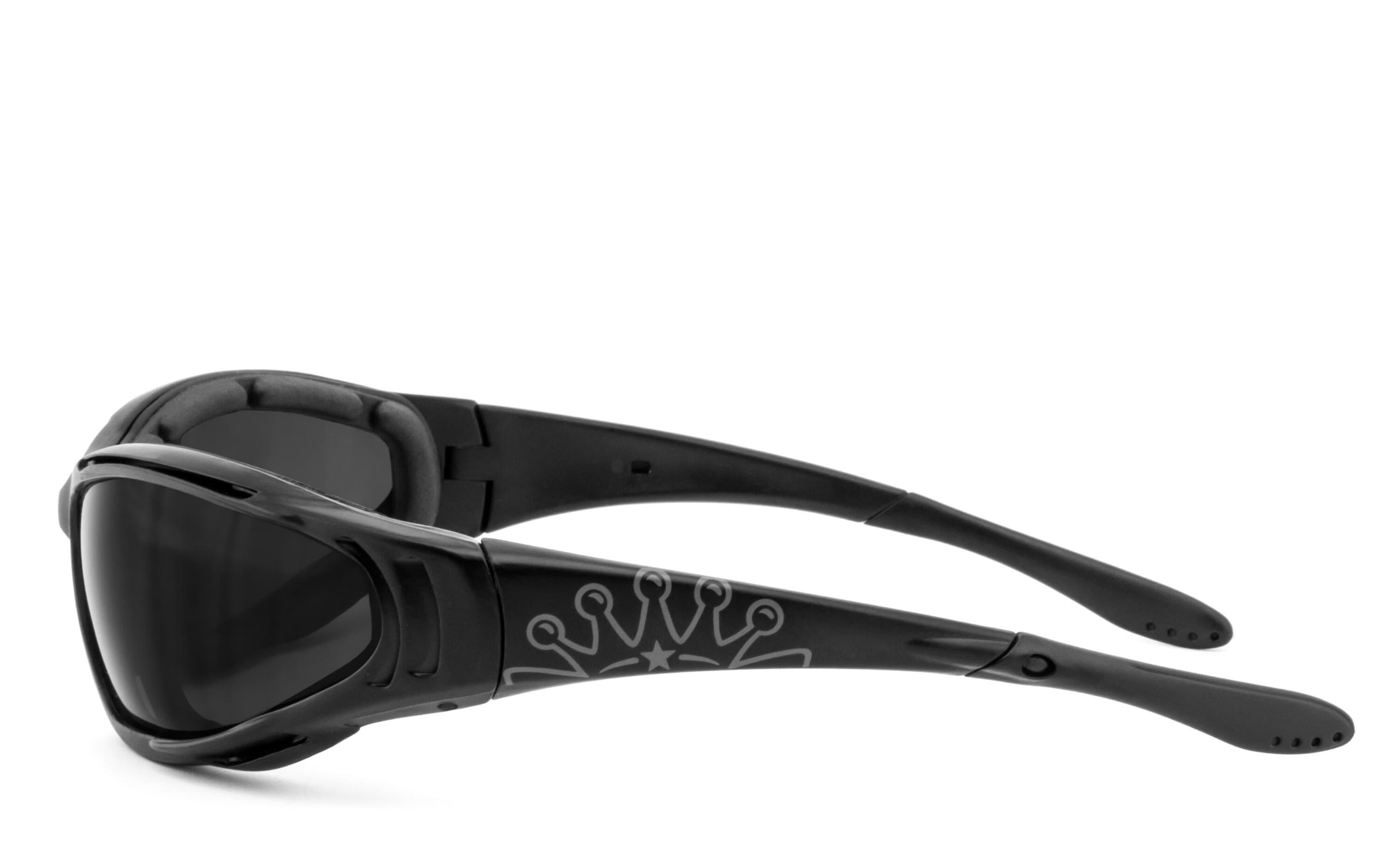 Sportbrille | KK190 | smoke | gepolstert mit abnehmbarem Band 3/7