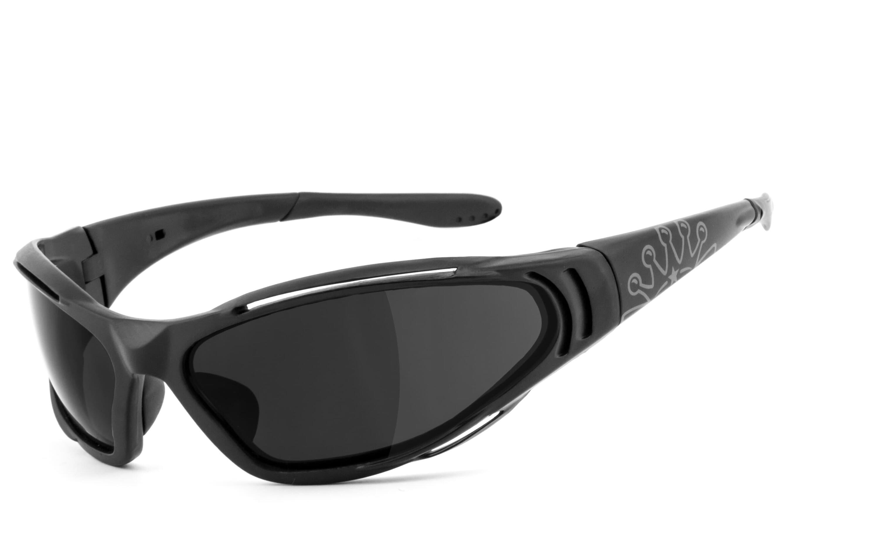 Sportbrille | KK190 | smoke | gepolstert mit abnehmbarem Band 2/7