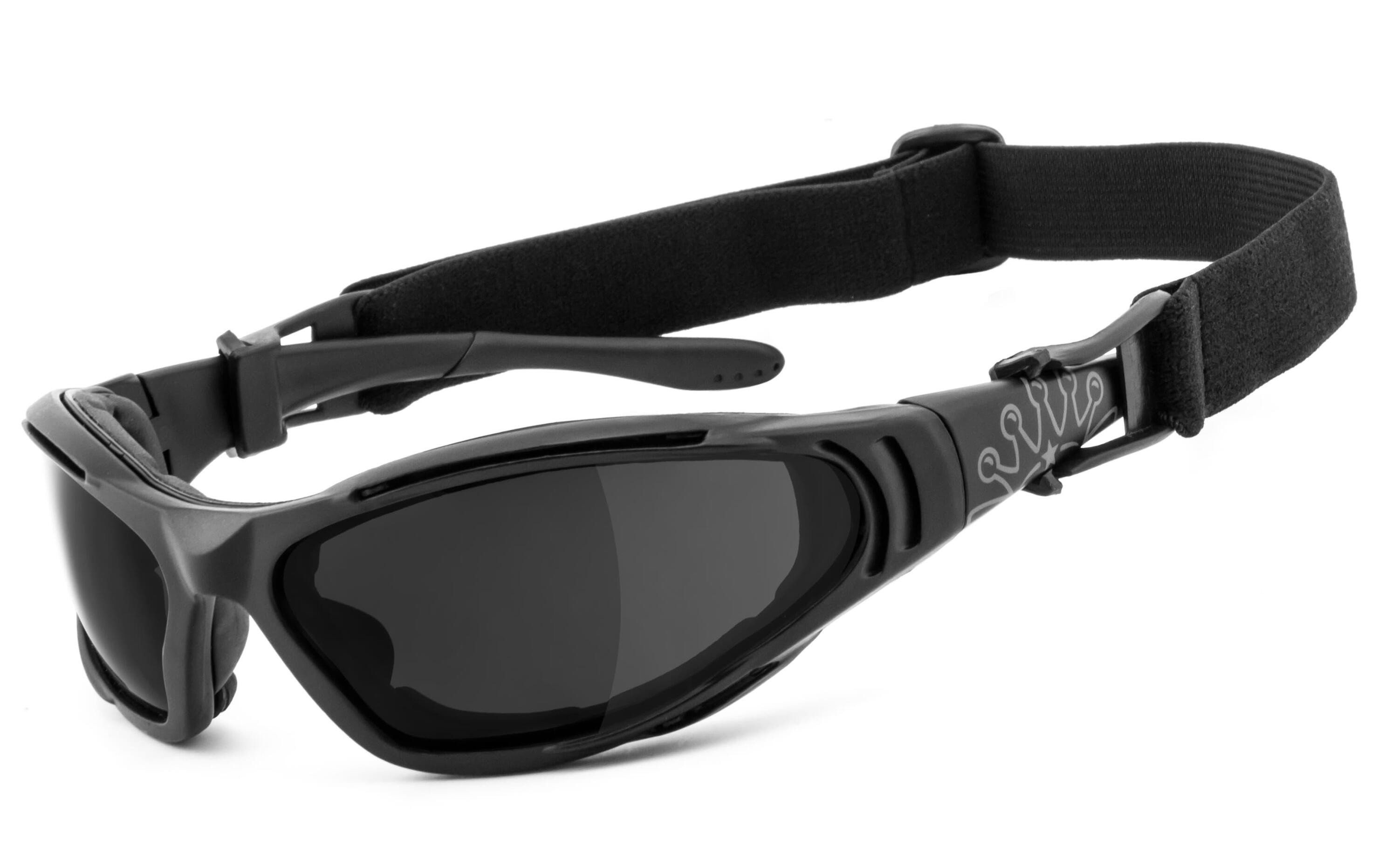 KING KEROSIN Sportbrille | KK190 | smoke | gepolstert mit abnehmbarem Band