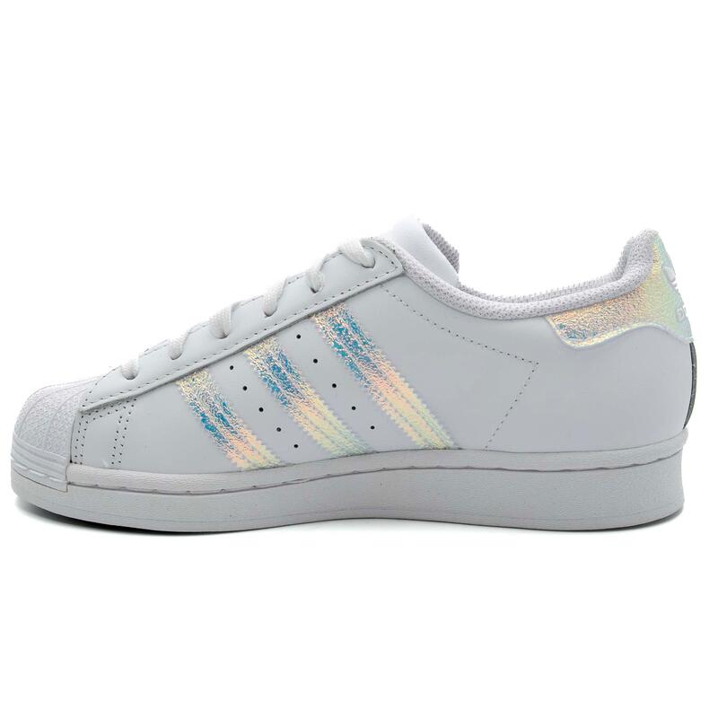 Baskets Adidas Superstar J Blanc Adulte