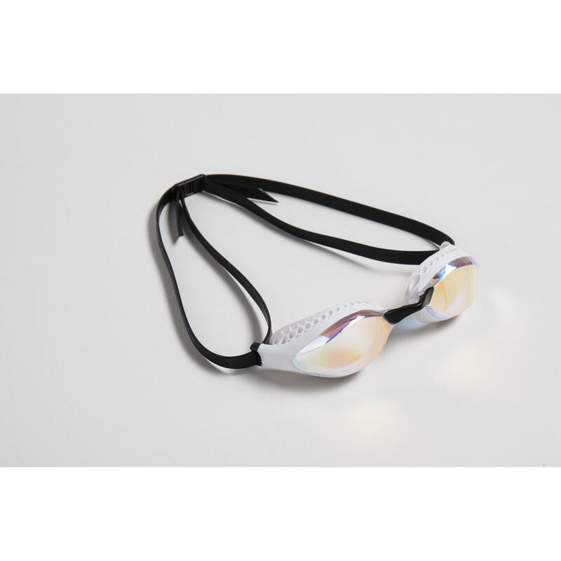 Arena Lunettes de Natation Airspeed Miroir Jaune Cuivre Blanc