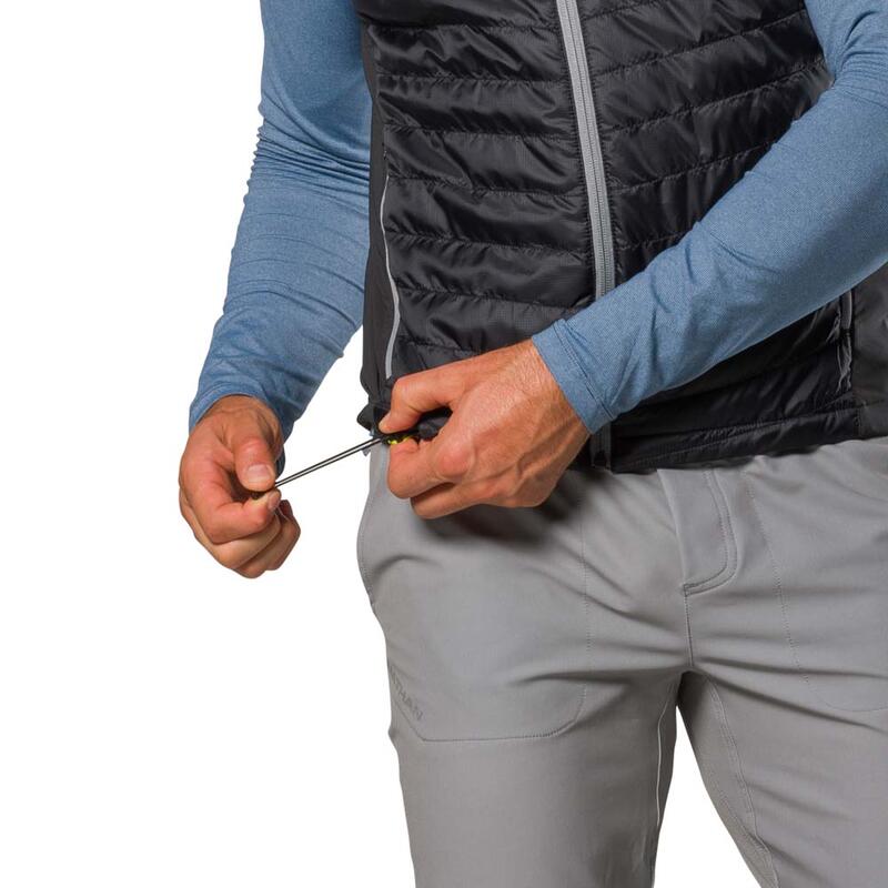 Chaleco Híbrido Hombre - Correr - Navigator GRIS