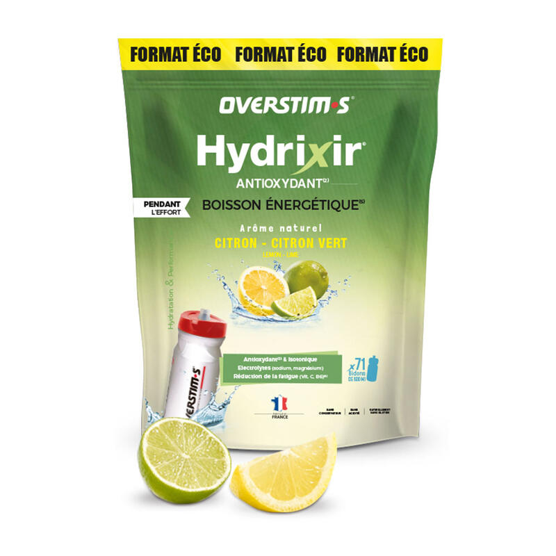 Boisson Isotonique - Hydrixir Antioxydant Citron-Citron Vert - 3kg