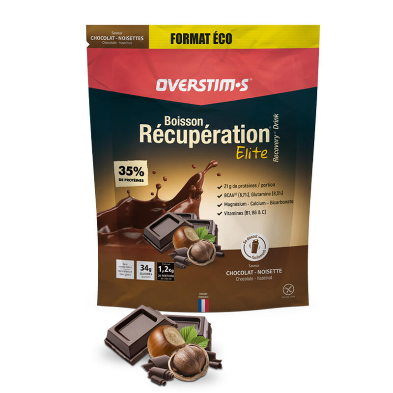 Boisson Récuperation Elite Chocolat Noisette - 1.2kg