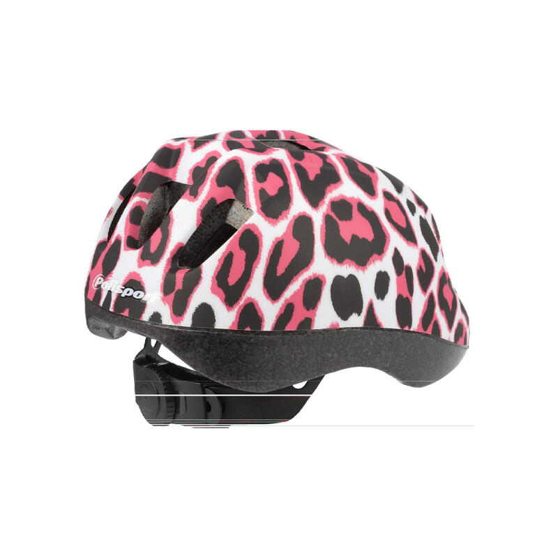 POLISPORT Pinky Cheetah" kinderhelm