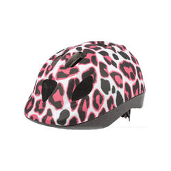 POLISPORT Pinky Cheetah" kinderhelm