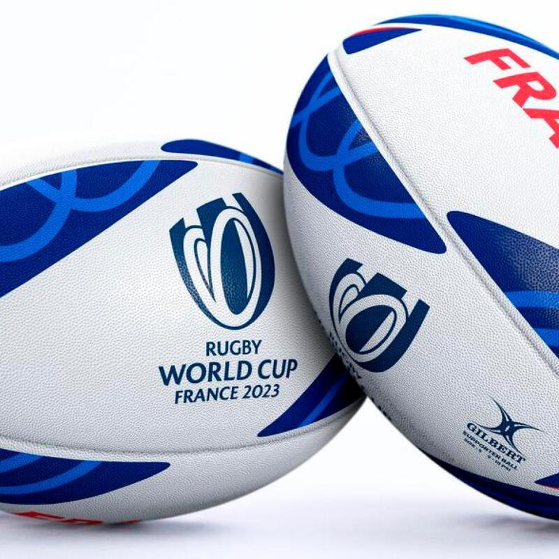 Pallone da rugby Gilbert 2023 Sostenitore Coppa del Mondo Francia