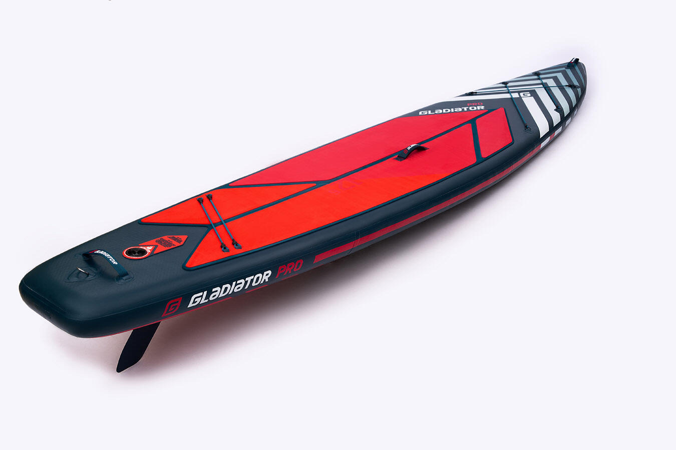 Pro 12'6 LIGHT INFLATABLE STAND UP PADDLE BOARD - RED 5/6