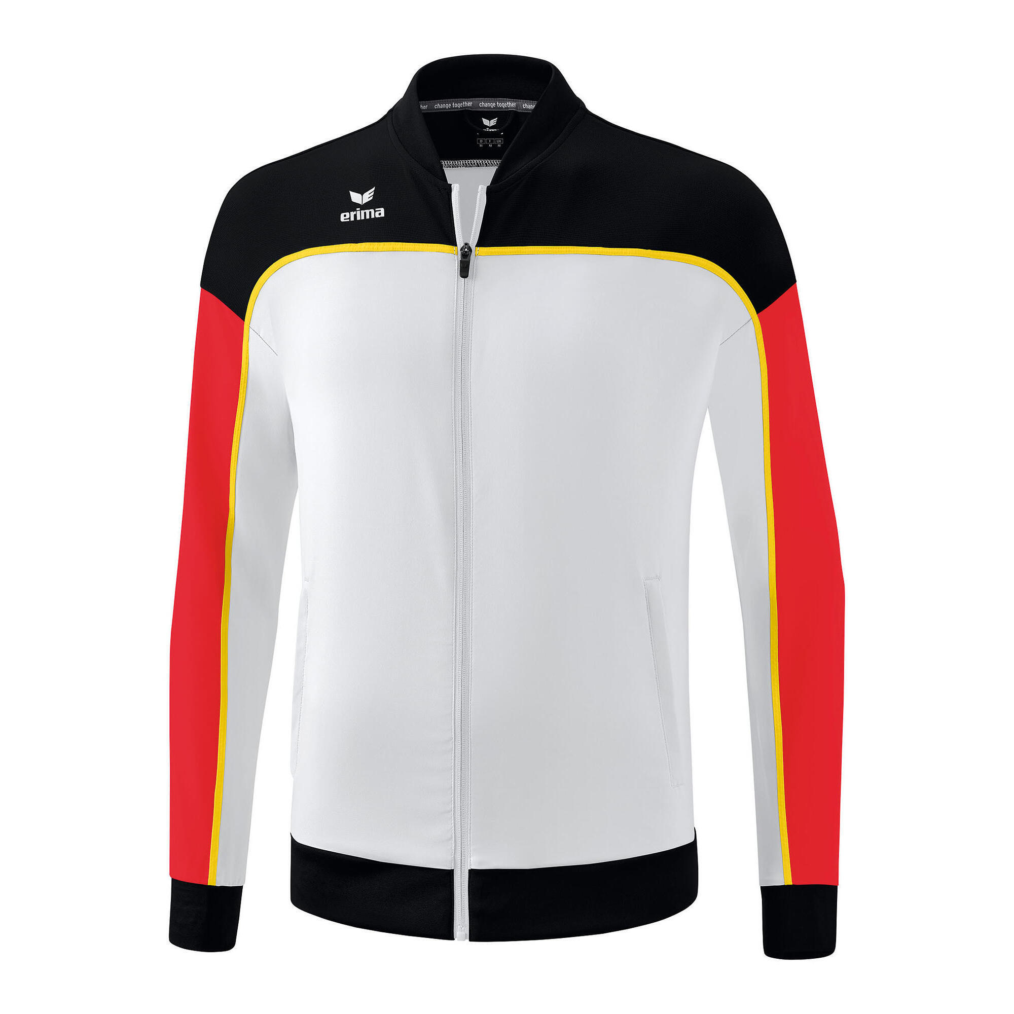 Erima - Veste De Survêtement Enfant Erima Change - Blouson - Blanc|noir - 12 Ans / 152 Cm - Decathlon