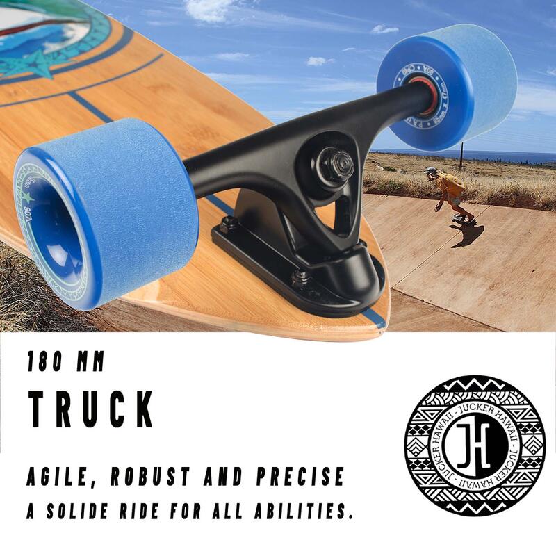 JUCKER HAWAII Cruiser Pau Hana - Cruiser Skateboard, Cruiserboard